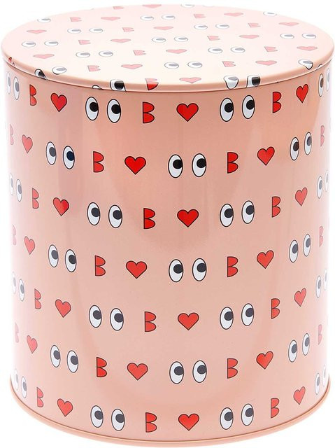 Rico Design x Redfries Keksdose Liebe in Rosa, B: 15 cm, H: 13,5 cm - Bild 1