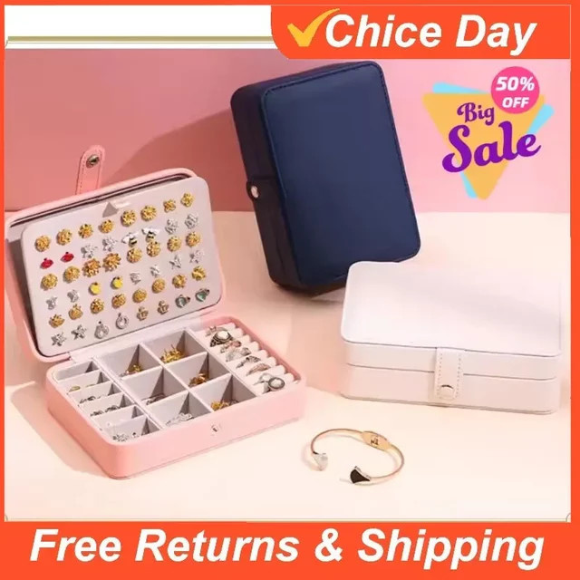 Amagi Schmuckbox aus Leder, Ringbox, Organizer - Bild 1