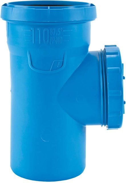 Marley Reinigungsrohr dBlue DN 110 blau - Bild 1