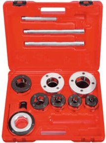Rothenberger Gewindeschneid-Koffer SUPER CUT in Rot, BSPT R, 3/8 - 1.1/4 Zoll - Bild 1