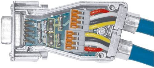 Harting Bus Interface Käfigzugfederanschluss in Silber - Bild 1