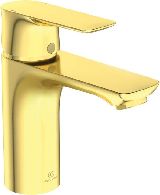 Ideal Standard Waschtischarmatur Connect Air Einhebelmischer ohne Ablaufgarnitur in Brushed Gold - Bild 1