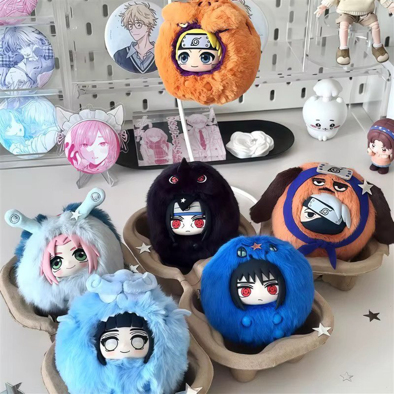 Bandai Naruto Uzumaki Naruto Uchiha Sasuke Überraschungsbox, Actionfiguren, Plüsch-Taschenanhänger - Bild 5