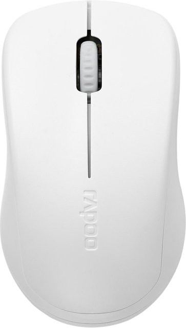 Rapoo Kabellose Lautlose Optische Maus 1680 in Weiß mit Wi-Fi - Bild 1