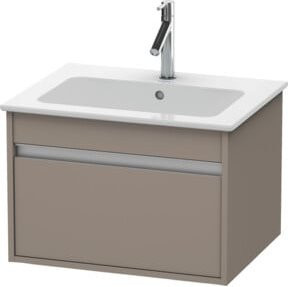 Duravit Waschtischunterschrank Ketho beige, wandhängend, B: 60 cm, T: 47,5 cm, H: 41 cm - Bild 1