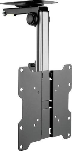 TECHly Deckenhalterung Befestigungskit für LCD TV aus Stahl in Schwarz und Silber, VESA 200 x 200 mm - Bild 1