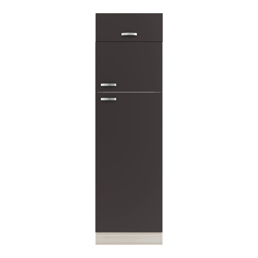 OPTIFIT Faro220 Küchen-Geräteumbauschrank in Anthrazit mit mattem Finish, Breite: 60 cm - Bild 2