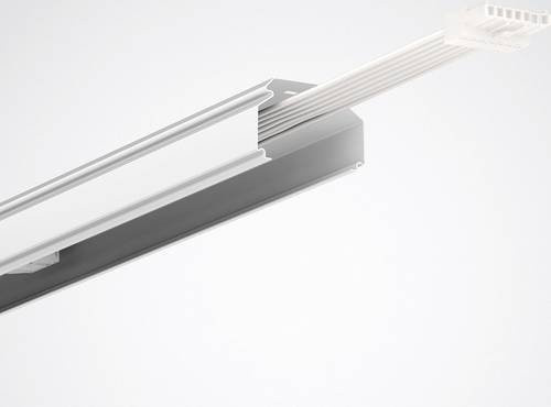 Trilux Tragprofil IP20 Rail aus Aluminium in Weiß - Bild 1