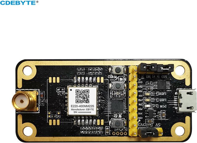 CDEBYTE CMT2300A Drahtlose Modulprüfplatine mit USB-Schnittstelle und vorgelötetem E49-400M20S Prüfkit - Bild 1