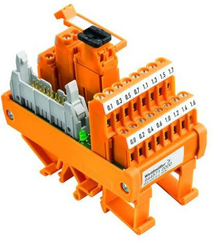Weidmüller Übergabeelement RS 16IO 1W L H S in Orange - Bild 1