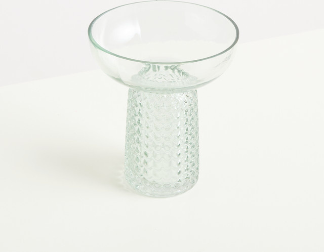 Hyazinthengefäß von BLUME2000 aus Glas in Transparent, modern für die Frühlingsdekoration, Höhe: 14,0 cm, Breite: 11,5 cm, Tiefe: 11,5 cm - Bild 1