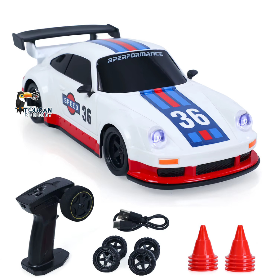 JIABAILE RC Drift Auto, 1:36, mit LED-Licht, ab 14 Jahren - Bild 2