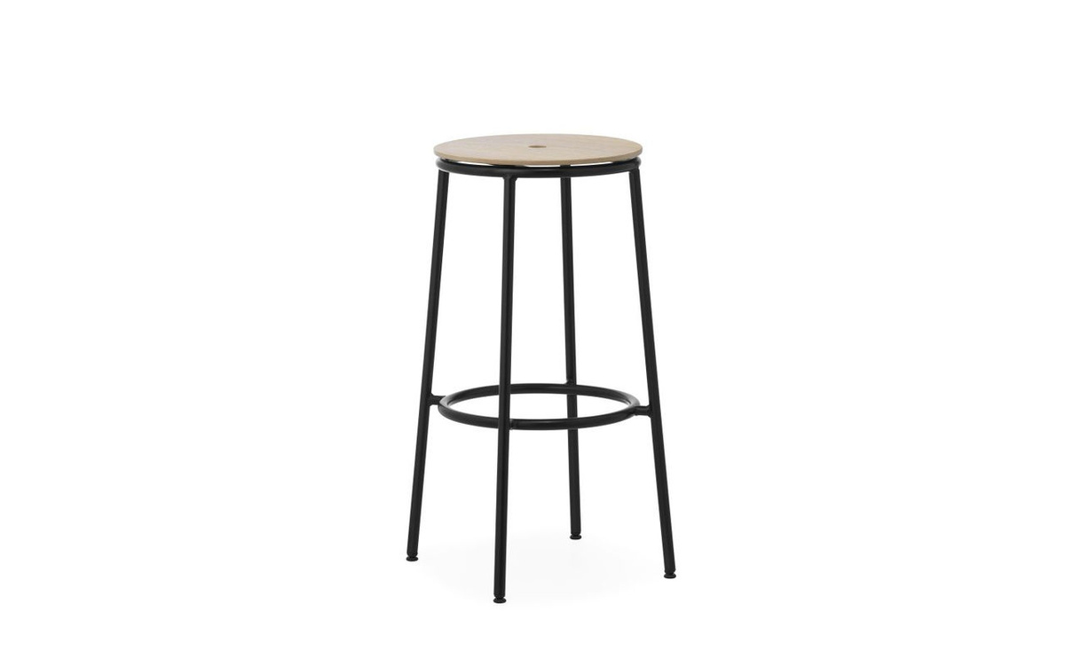 Normann Copenhagen Circa Barhocker in Braun im skandinavischen Design - Bild 2