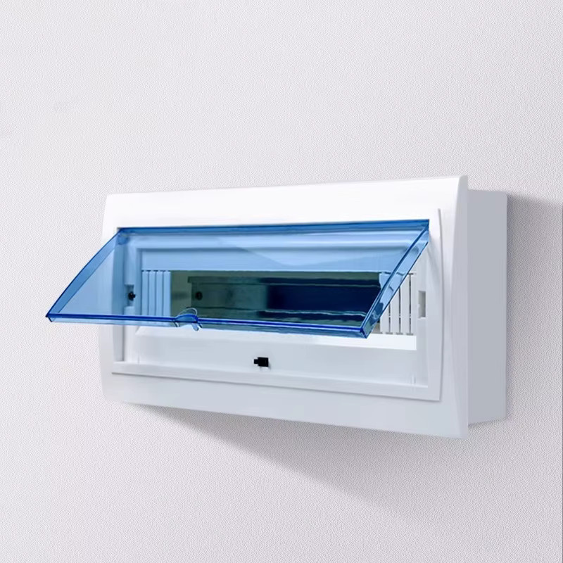 DONGYI Home Elektrischer Verteilerkasten HT-Serie, 2–3 Wege, weißer Kunststoff, wasserdicht für den Außenbereich - Bild 1