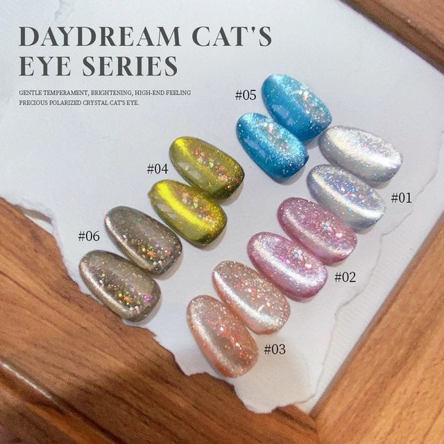 MIANEL Daydream Opal Cat Eye Gel-Nagellack, Schimmernd - Bild 1