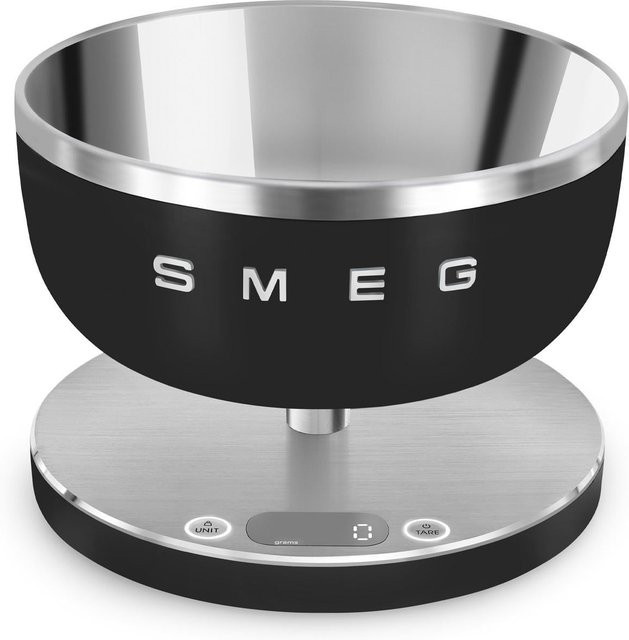 Smeg Küchenwaage KSC01BLMWW in Schwarz - Bild 1