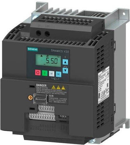 Siemens Frequenzumrichter 6SL3210-5BB23-0UV1 in Grau - Bild 1