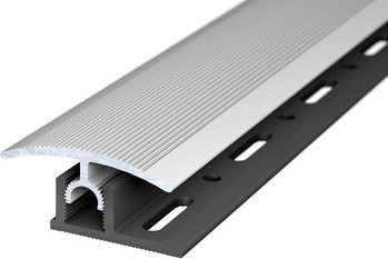 CARL PRINZ Übergangsprofil PROFI-TEC aus Aluminium in Silber, Breite: 3,4 cm, Höhe: 1,5 cm, verdeckte Befestigung - Bild 1