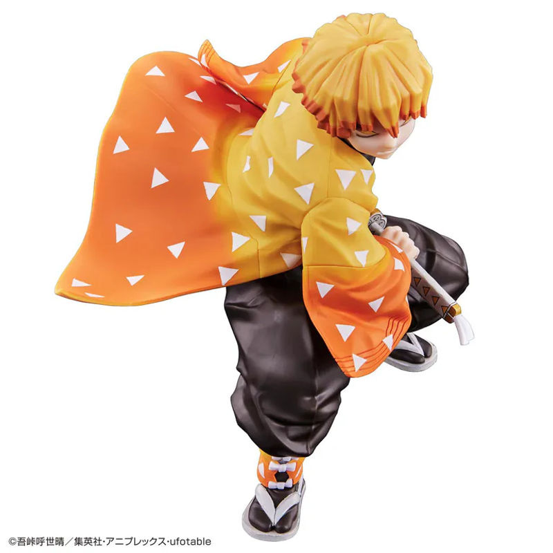 Aniplex Demon Slayer Zenitsu Agatsuma Kunststoff Modellbau Figur mehrfarbig - Bild 4