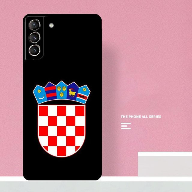 Handyhülle mit Kroatien Flagge Design für Samsung Galaxy S25 S26 Ultra S24 S23 S22 S21 S20 S10 Plus S25 FE in Multicolor - Bild 1
