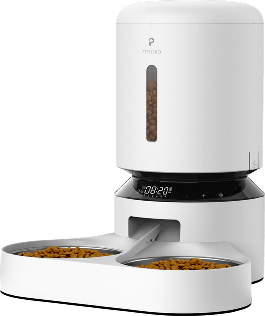 Petlibro Automatischer Futternapf Dual PLAF006 Weiß mit App-Steuerung - Bild 1