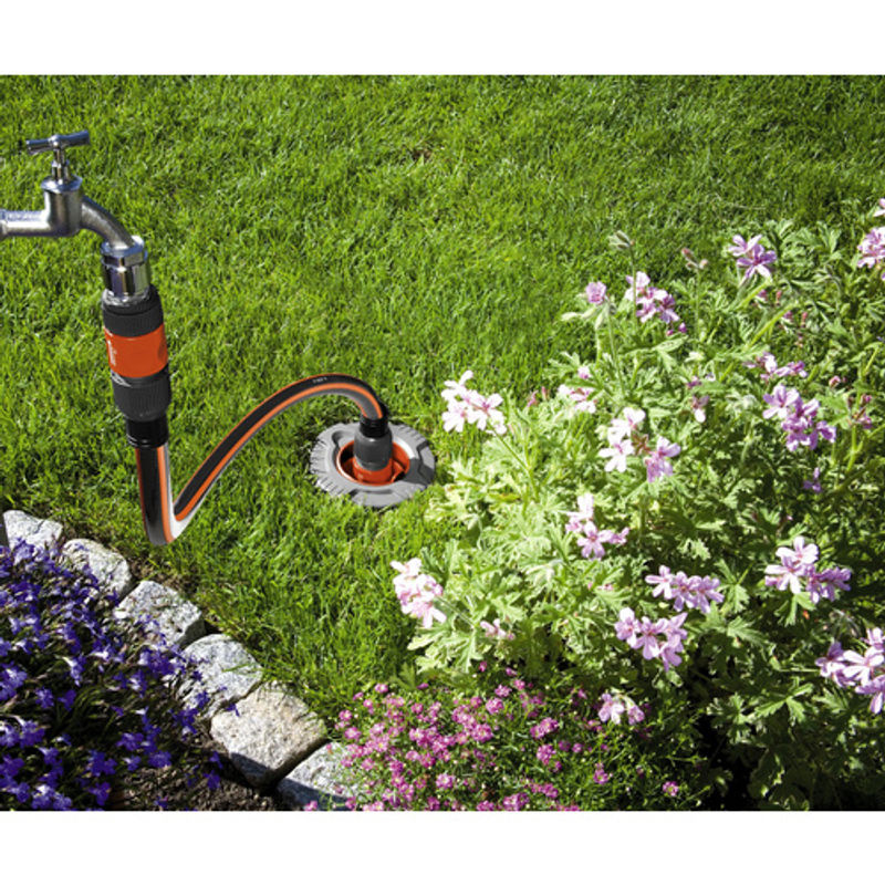 Gardena Profi-System Anschlussgarnitur Komplettset mit 2 m Classic-Schlauch G 3/4 bunt - Bild 3