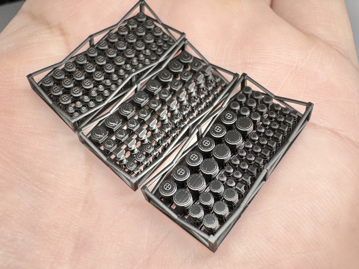 MUYI MODEL R350100 1/350 IJN Battleship Vents, 3D-Druckteil - Bild 1