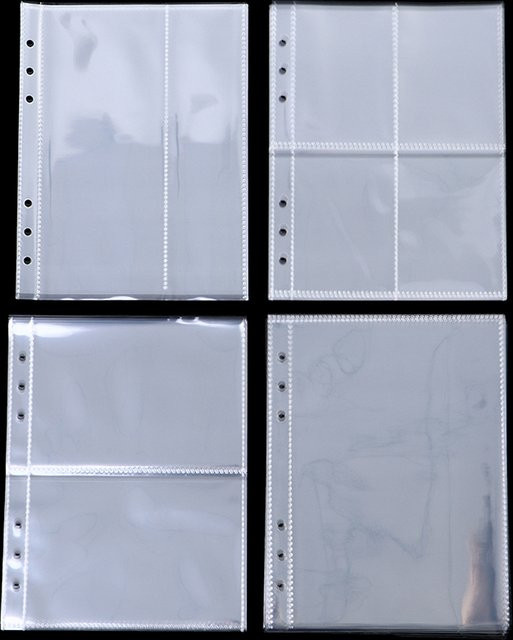 KOQZM 10er Paket transparente A5 Fotoalbum Innenhüllen aus Kunststoff für Kpop Lomo Karten und Fotokarten - Bild 1