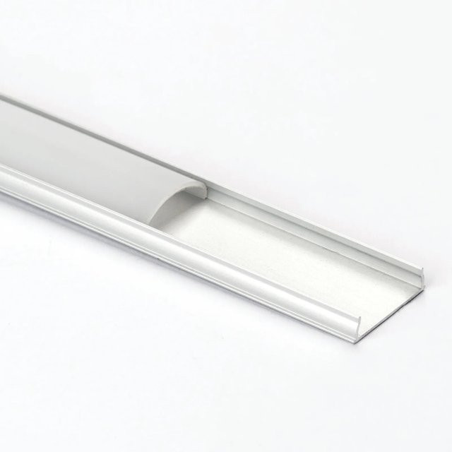 Orion Lightstyle Aluminium Kurven Profil 1090 für LED Streifen in Weiß, Länge: 200 cm - Bild 1
