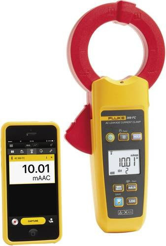 Fluke 369 FC Digitale Stromzange mit Datenlogger CAT III 600V in Gelb - Bild 1