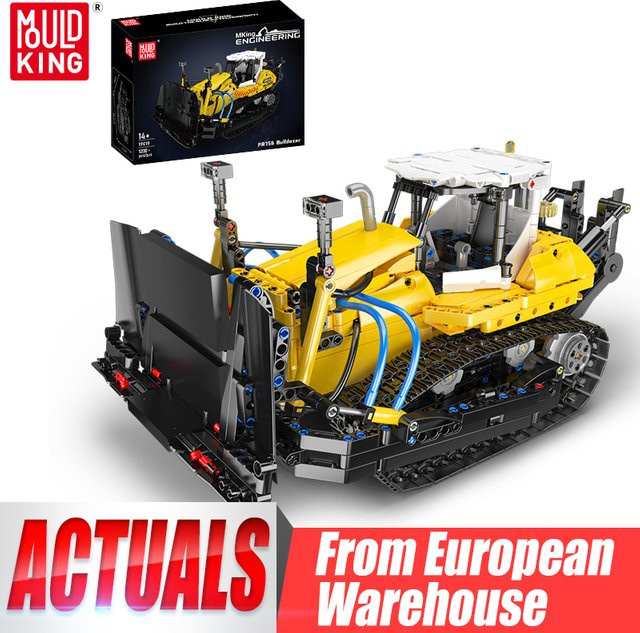 Mould King 19019 Technisches Auto Bulldozer, Baustein-Set, ab 14 Jahre - Bild 1