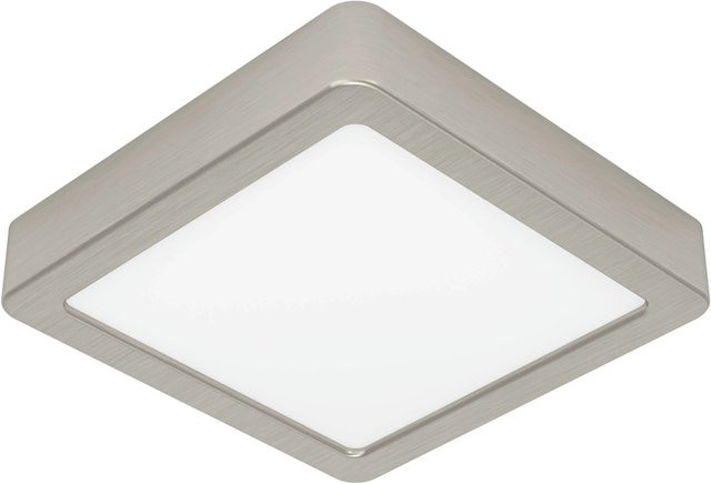Eglo LED-Deckenleuchte Fueva 5 in Nickelfarben Matt, quadratisch - Bild 1