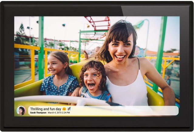 Braun Phototechnik DigiFrame 1019 WiFi digitaler Bilderrahmen schwarz 10.1 Zoll - Bild 1