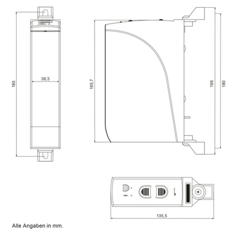 Schellenberg Rolladengurtantrieb RolloDrive 35 Aufputz in Weiss - Bild 4