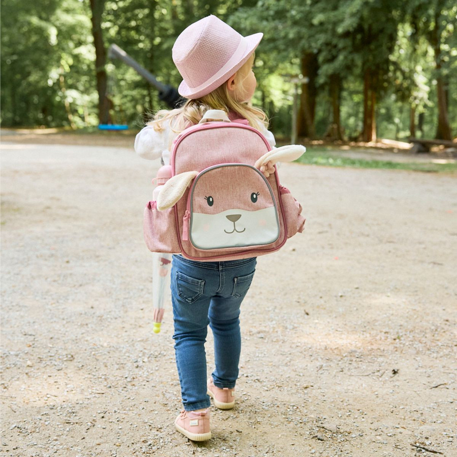 Sterntaler Kinder-Rucksack Hase Hanni in Orange und Pink - Bild 2