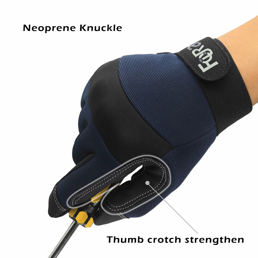 Arbeitshandschuhe aus Baumwolle für Autoreparaturen und den täglichen Gebrauch, Unisex, Größe S - Bild 2