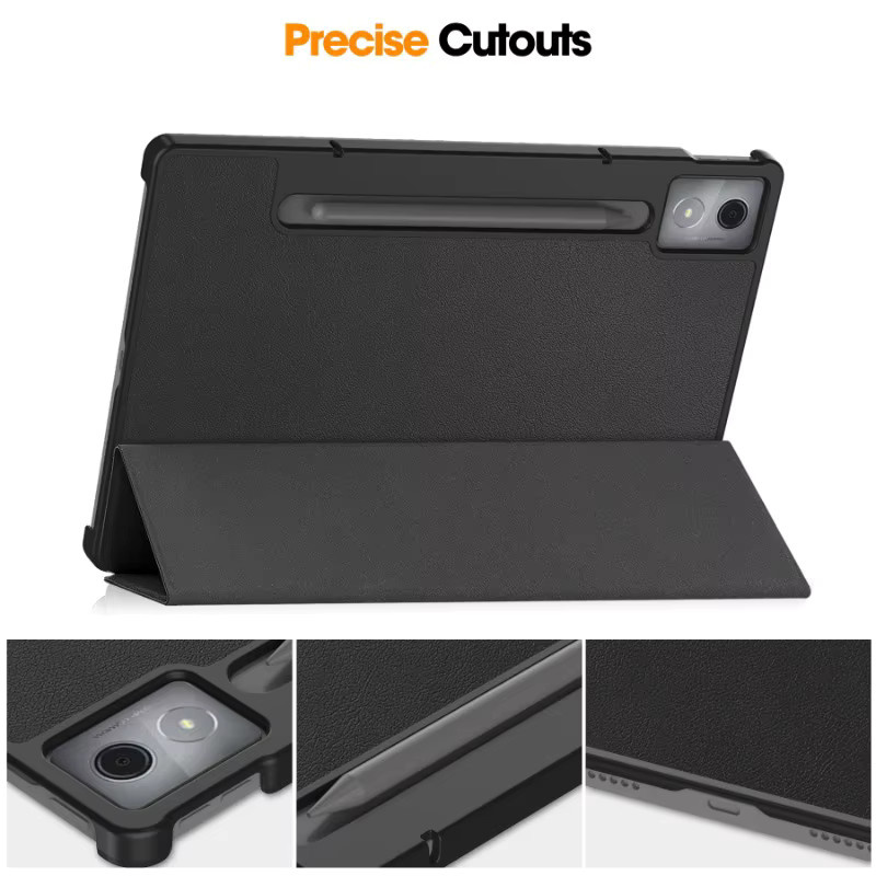 Smart Case für Lenovo Xiaoxin Pad Pro 12,7 Zoll 2026 mit klappbarem Flip-Ständer und Auto-Sleep-Funktion in Schwarz oder Blau - Bild 4