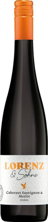 Lorenz Rotwein Cabernet Sauvignon Merlot 2021, Nahe, trocken, 0,75 l