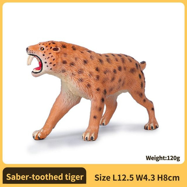 Yiran toy 1 Mammut und Säbelzahntiger Actionfiguren ab 3-6 Jahren - Bild 1