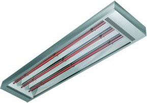etherma IR-Industriestrahler EIH-6000 Infrarotstrahler in Silber aus Aluminium mit 2/4/6KW und 400V - Bild 1