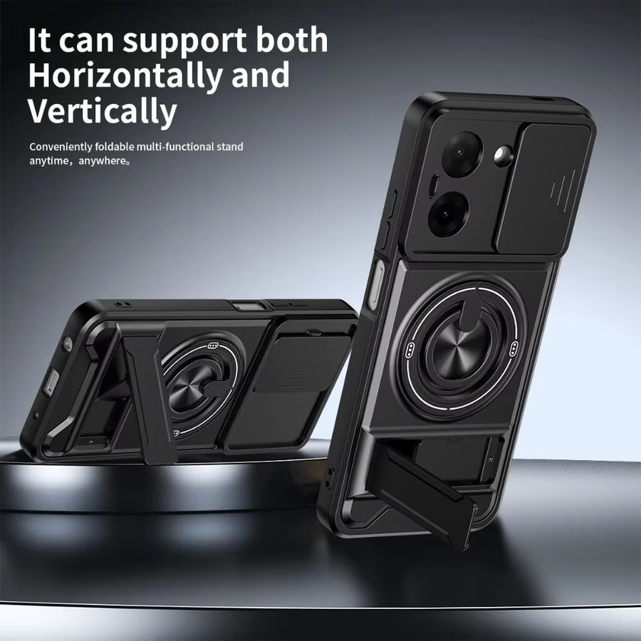Kamera-Schutz-Schiebehülle mit Magnetverschluss für Xiaomi Poco X8 Pro Max X7 F8 Ultra F7 M8 M7 Pro Redmi Turbo 5 Max in Schwarz und Silber - Bild 6
