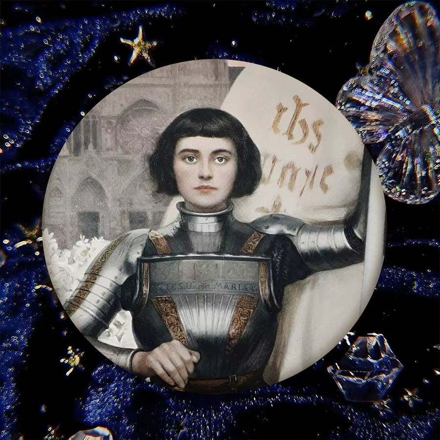 Joan Of Arc Anstecknadel, Unisex - Bild 2