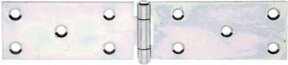 GAH Alberts Möbel-Tischband aus Stahl, gelb sendzimirverzinkt, B: 44 mm, L: 203 mm - Bild 1