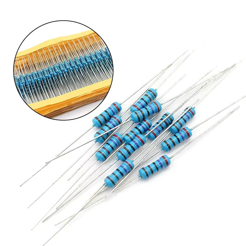 Widerstandsset mit 30 Werten von 10 Ohm bis 1 MOhm, 1/4 W Metallschichtwiderstände, 300/600 Stück Elektronik-Komponenten-Kit - Bild 2