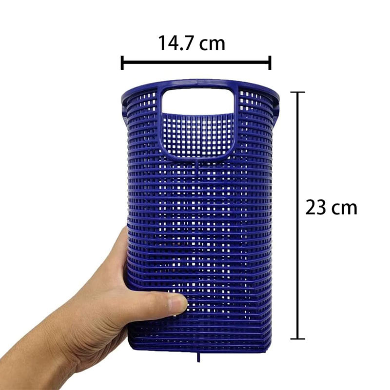 Feinmaschiger Ersatz-Iebkorb für Pool und Spa zur Vermeidung von Rohrleitungsverstopfungen, B/T/H: 23,0 x 14,7 cm - Bild 3
