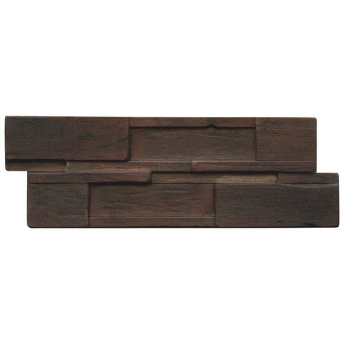 Wandverblender INDO DRIFTWOOD aus Holz in Braun, geölt, Stärke: 2 cm - Bild 3