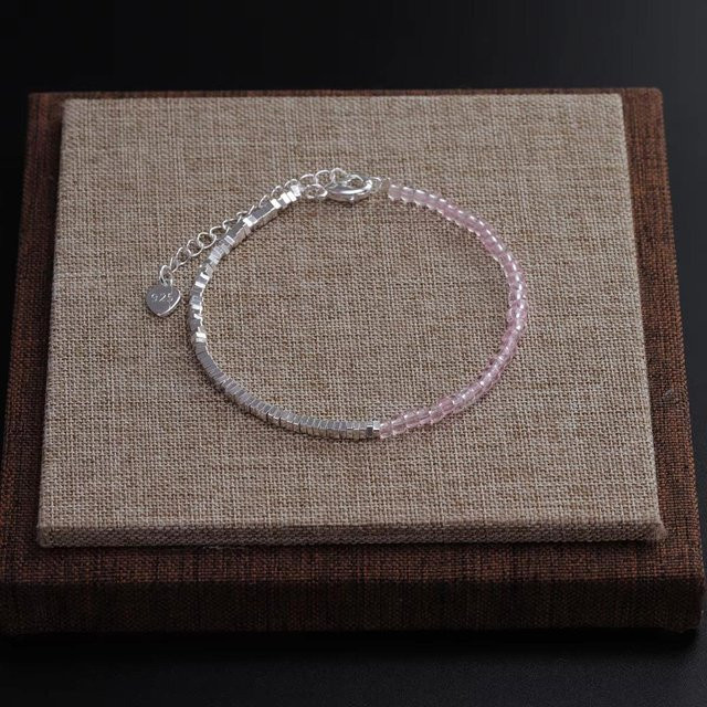 Armband 925 Silber, Amethyst, Kristall, Damen - Bild 1