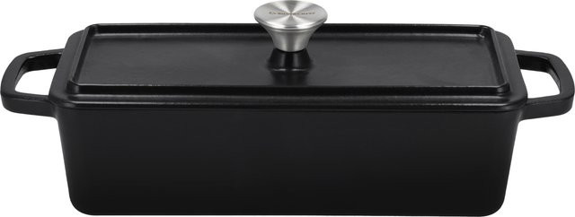SILVERCREST Premium-Gusseisenbrotbackform, rechteckig, Schwarz - Bild 1