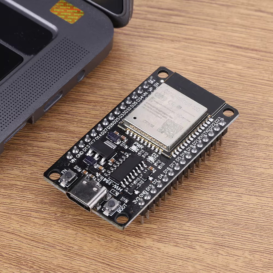 WROOM-32D Entwicklungsboard mit Dual-Core WLAN und Bluetooth, TYPE-C 30Pin, Schwarz - Bild 2