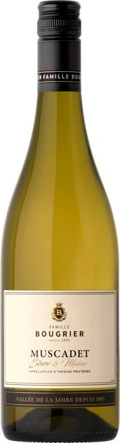 Bougrier Muscadet Sèvre et Maine Weißwein, Melon de Bourgogne, 2024, trocken, 0,75 l - Bild 1